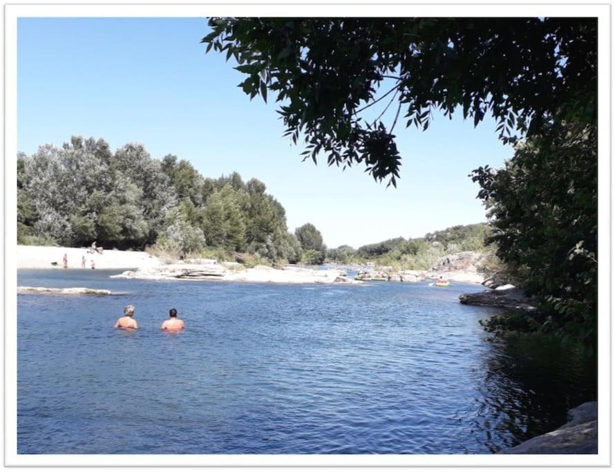Charming Small House Close To Uzes Foissac  Exteriör bild
